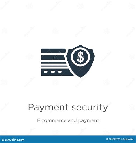 Payment Security Icon Vector Trendy Flat Payment Security Icon From E