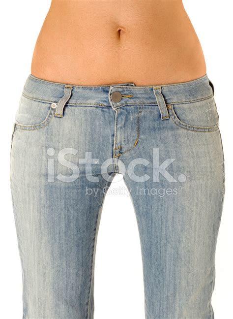 Woman Waist In Jeans Stock Photo Royalty Free Freeimages