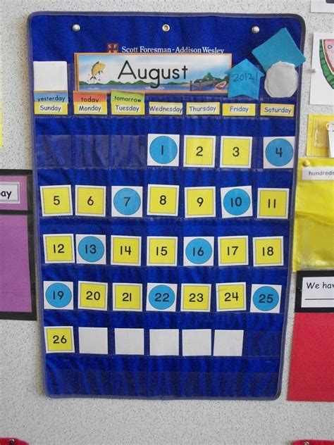 Miss Van Marens Fantastic First Grade My Calendar Routine August