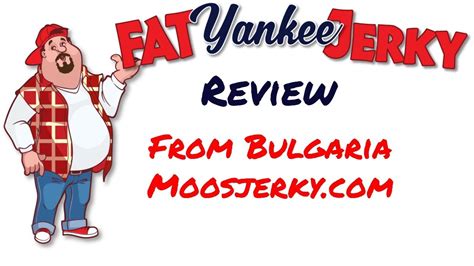 Beef Jerky Review From Bulgaria Moosjerky Com Fat Yankee Jerky Youtube