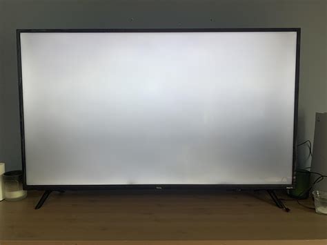 Tcl Roku 4k 55s425 Ca Half Of Screen Now Dim Rroku