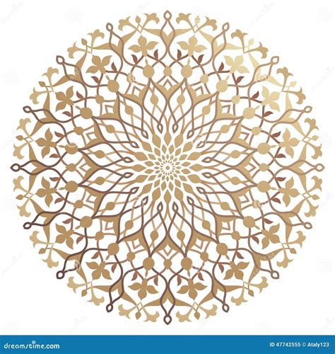 Arabic Pattern Stock Vector Illustration Of Illustration 47742555
