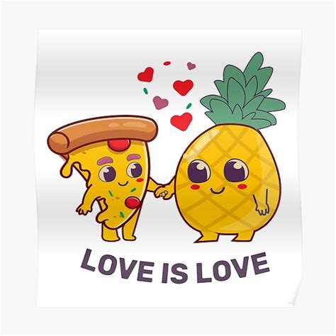 Love Cute Pride Pineapple Pizza Love Is Love Pineapple Pizza Love
