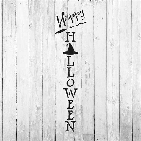 Halloween Porch Sign Stencils Stencil Revolution