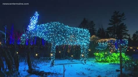 Coastal Maine Botanical Gardens Holiday Light Display Opens Thursday