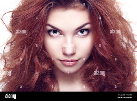 Fashion Portrait Of Elegant Woman With Magnificent Hair Brunette Girl