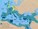 Spread of Christianity Map: 300-800AD Roman Empire
