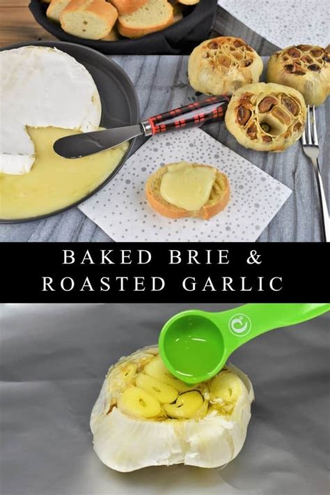 This Baked Brie And Roasted Garlic Makes A Simple Delicious Appetizer