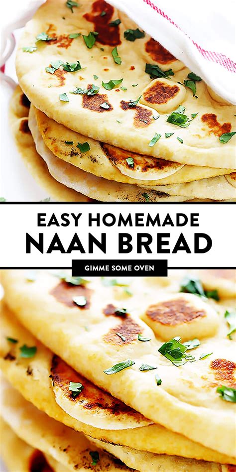 Naan bread is a type of flat bread from persia and indian that is a great accompaniment to curry. Homemade Naan | Recipe in 2020 | Naan recipe, Recipes, Naan
