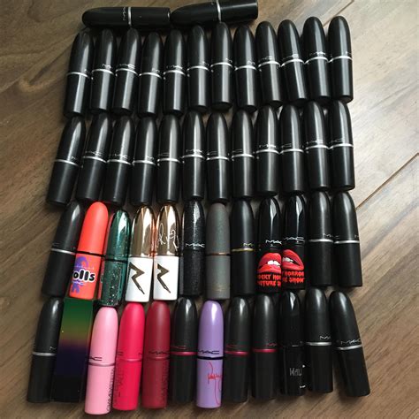 Mac Lipstick Collection Rmakeupflatlays