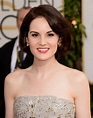 Michelle Dockery Hair and Makeup at Golden Globes 2014 | POPSUGAR Beauty