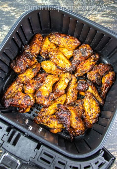 Air Fryer Sweet And Spicy Chicken Wings Manila Spoon