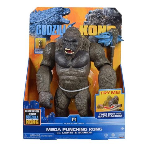 Monsterverse 13 Mega Godzilla Vs Kong Mega Kong Toy Figure Australia