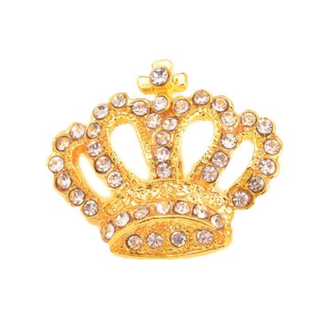 King Crown Lapel Pin Gold Mp Browbands