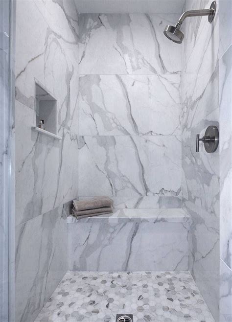 Bathroom Countertop Marble Calacatta Gold Room Scene Marble Tile