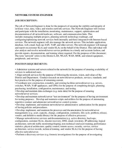 Network System Engineer The Cover Letter For Teacher