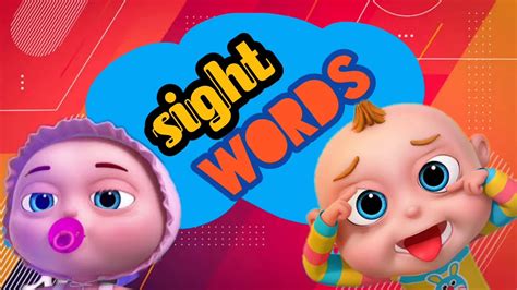 English Simple Common Sight Wordssight Word Kindergarten