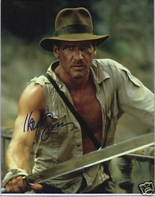 Harrison Ford Autograph Indiana Jones Hand Signed