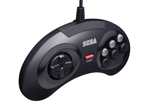 Retro Bit Sega Md Mini 6 B Usb Black Spel Cdoncom