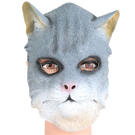new full face cat latex mask halloween dress up costume ebay