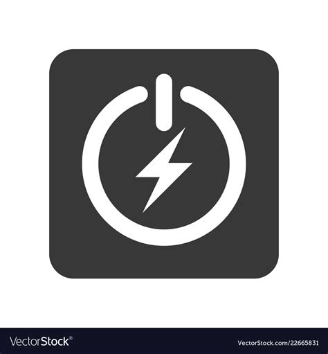 Green Turn On And Turn Off Button Icon Saving Vector Image