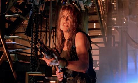 Linda hamilton as sarah connor paved the way for the likes of natalia reyes, whose character, dani, is ostensibly the main protagonist in this latest terminator film. Linda Hamilton Returns as Sarah Connor to Fuck Shit Up in ...