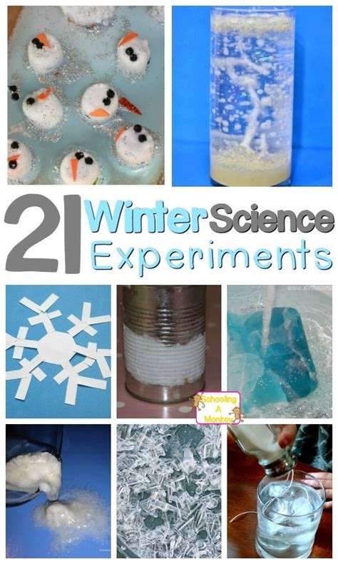 When Its Cold Outside Try These Fun Winter Science Experiments To
