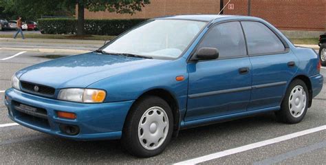 1996 Subaru Impreza Lx Coupe 22l Awd Manual