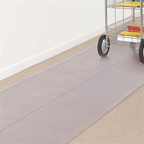 Vinyl Plastic Carpet Protector Clear Runner Home Office Hallway Film