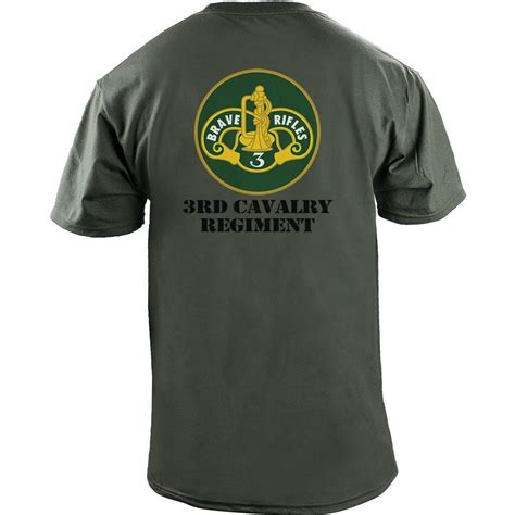 Usamm Army 3rd Cavalry Regiment Full Color Veteran T Shirt Walmart