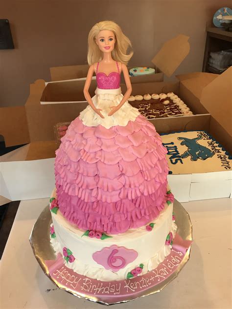 Princess Barbie Birthday Cake Aria Art