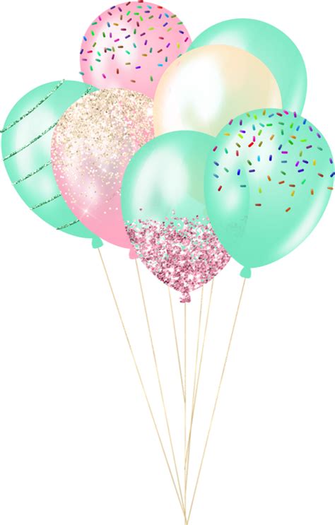 Fêtes Tube Ballons Png Birthday Balloons Png