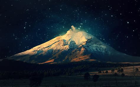 A Mountain In Space Wallpapers