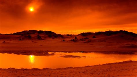 Sunset Desert Wallpaper 1920x1080 57085 Baltana