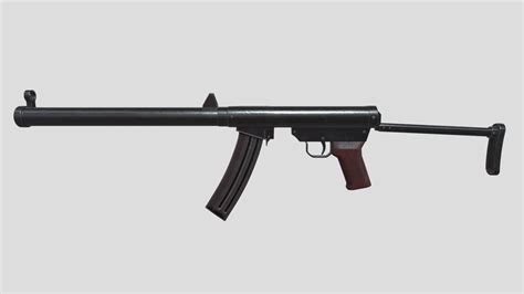 Type 85 Sd Sub Machine Gun 3d Model By User77 E21c2c4 Sketchfab