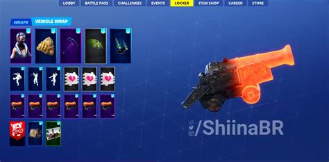 All Leaked Fortnite Wraps From V810 In Game Including Animated Magma