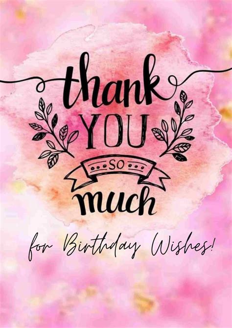 How To Write Thank You Birthday Wishes The Cake Boutique