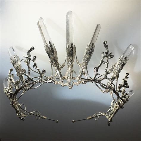 The Venus Crown Crystal Quartz Crown Tiara Magical Headpiece