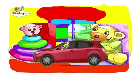 Babytv Art Clown In The Car Youtube