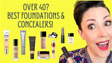 Best Foundations And Concealers For Over 40mature Skin Youtube