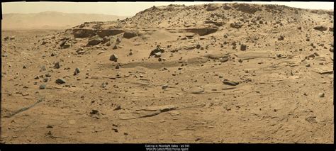 Curiosity Panorama Sol 543 Northern Wall Of The Planetary Society