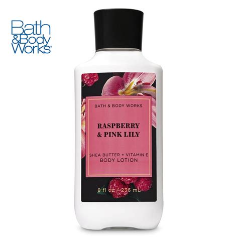 Bath And Body Works Raspberry And Pink Lily Body Lotion 236 Ml Shopee Philippines