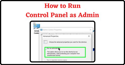 How To Run Control Panel As Admin In Windows 10 Easy Trick All Tech