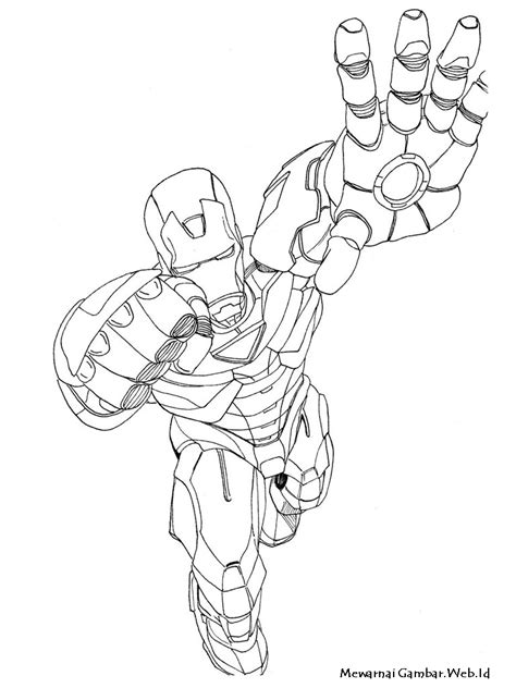 Pada kesempatan ini kita akan mewarnai gambar ironman simpel dan mudah mudah. Mewarnai Gambar Iron Man 3 | Mewarnai Gambar