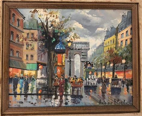 Paris Street Painting By Antoine Blanchard Fine Art America
