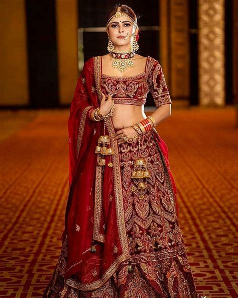 Madhurima Tuli In Bridal Lehenga In 2020 Stylish Party Dresses Bridal Lehenga Collection
