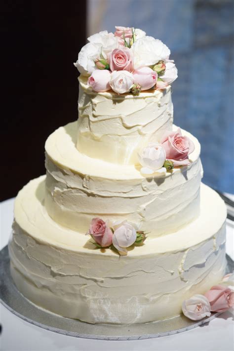(sounds fancy, but if julia child could master it, you can, too!) the method calls for the egg yolks and sugar syrup to be whisked together. BCG53 A round 3 tier large wedding cake finished in a ...