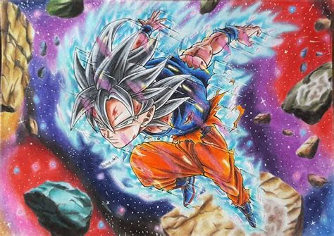 Goku Ultra Instinto Incompleto Toyotaro By Alejandrodbs On Deviantart