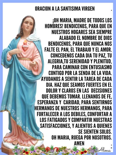 Pin De Ana Higueros En Cantos Católicos Oraciones A Maria