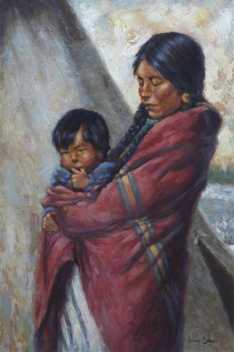 Native American Child Paintings Fine Art America
